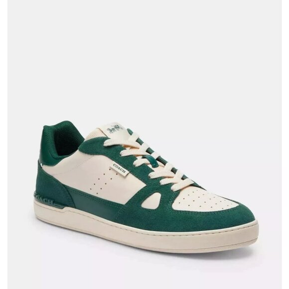 Coach Men’s Clip Court 0Color Emerald Green Size 11-12 - Picture 1 of 4